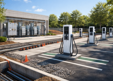 Commercial Electric Vehicle Charging Development
